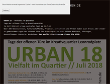 Tablet Screenshot of kreativquartier-muenchen.de